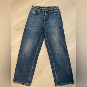 Lee Jeans Vintage Modern High Rise Relaxed Stovepipe Size 29 100% cotton